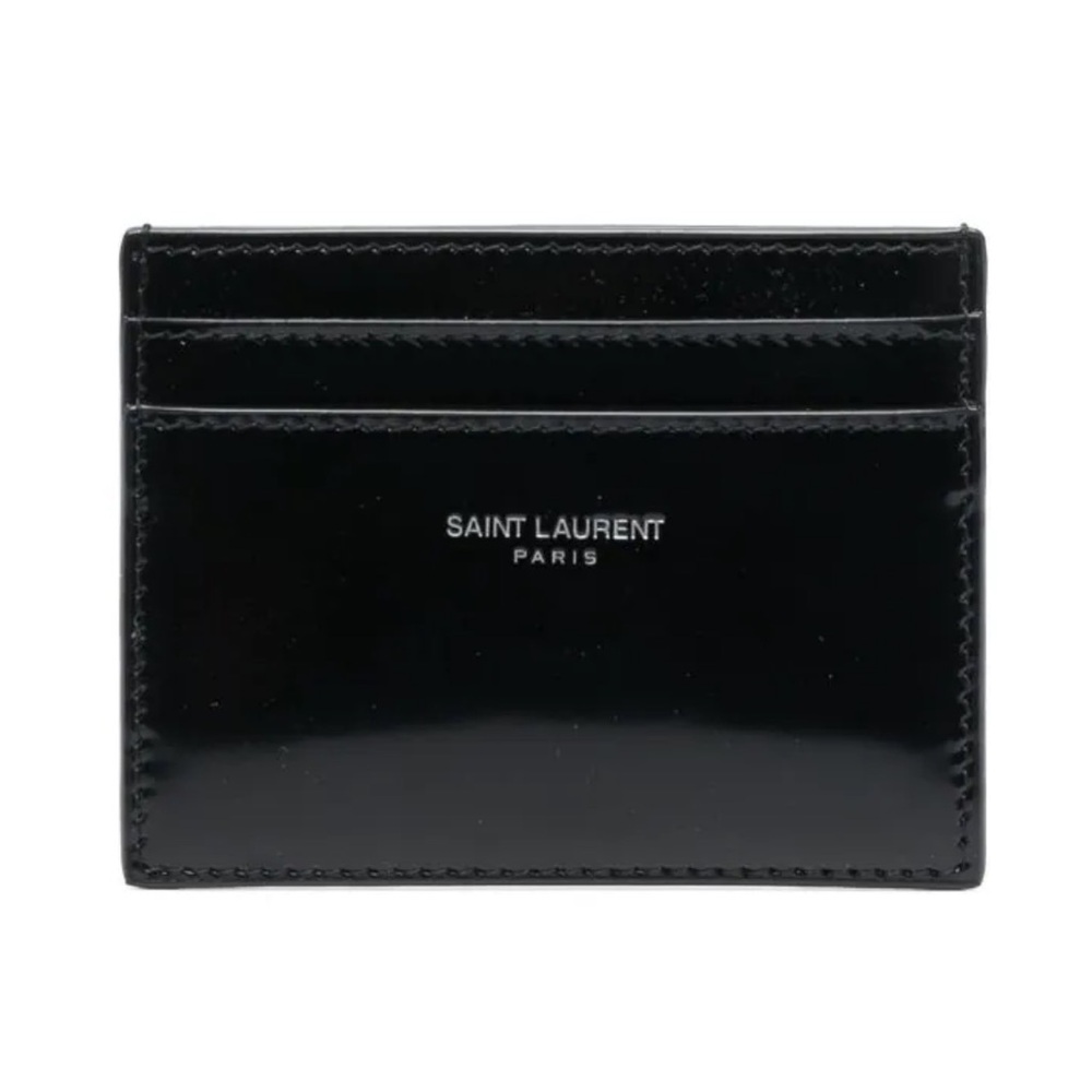 New Saint Laurent Paris Leather Card Holder 100% authentic. No box or dust bag.